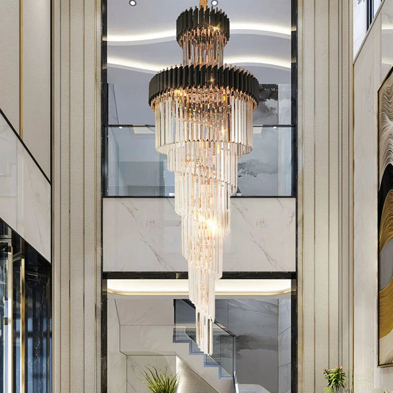 Lustre pour escalier en colimaçon Milltimber