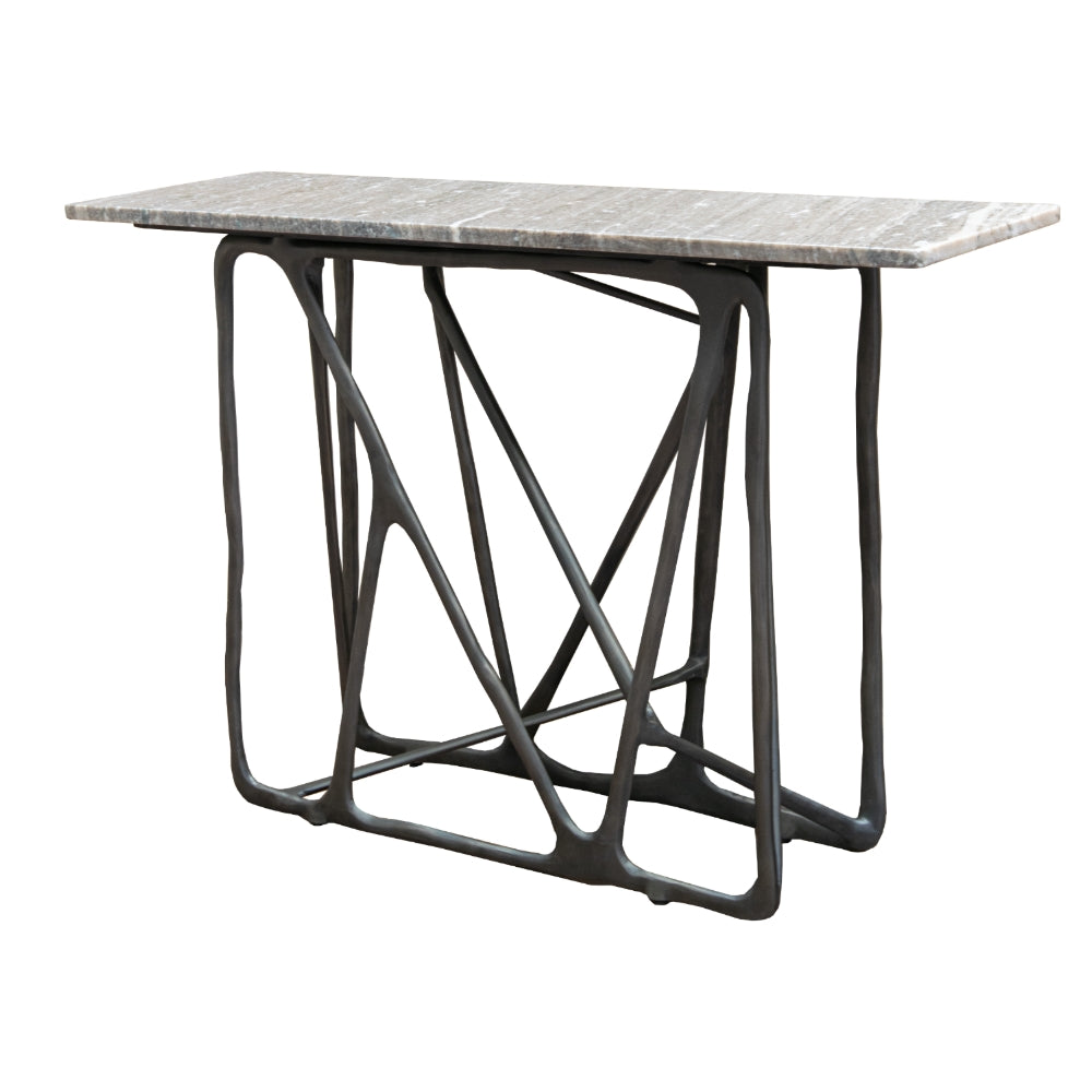 Merano Grey Marble Console Table