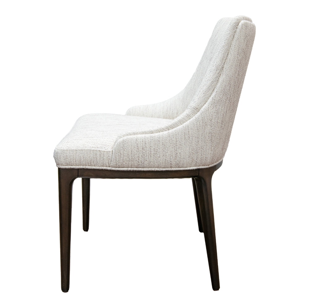 Abrevo Cream Fabric Lounge Chair
