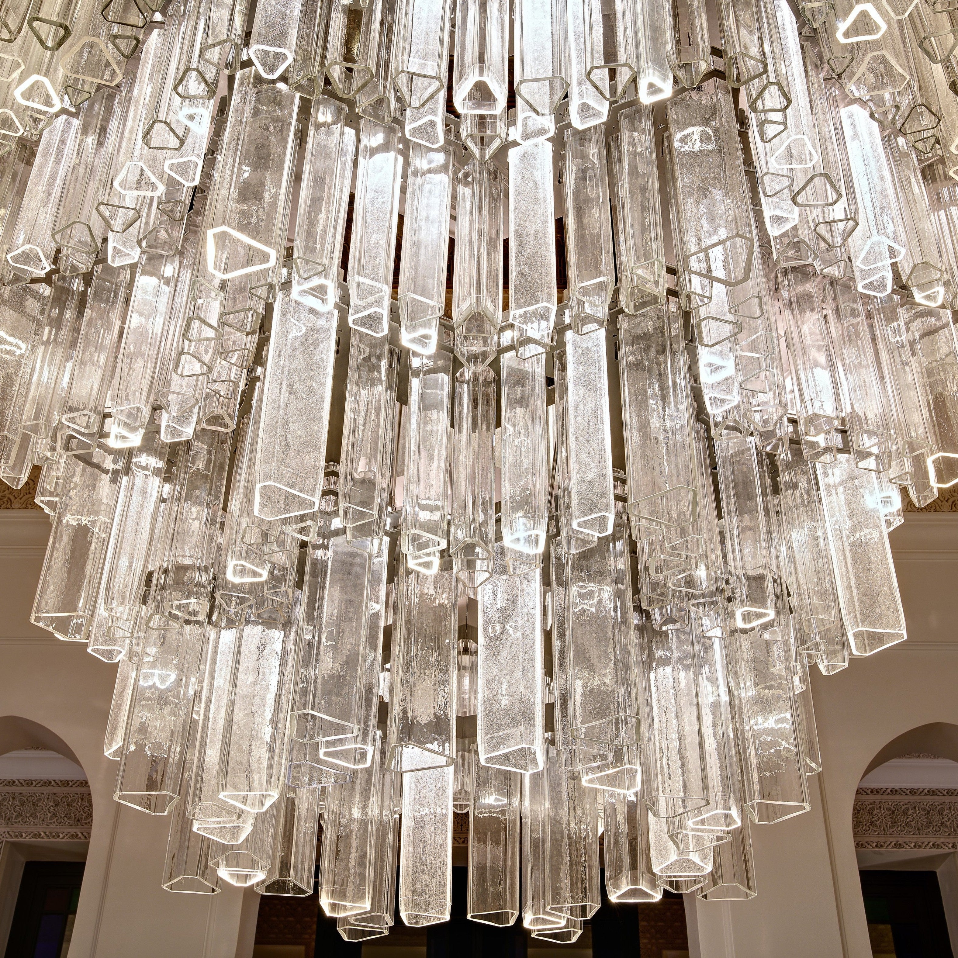 Clear-Plum Flower Tube Project Installation