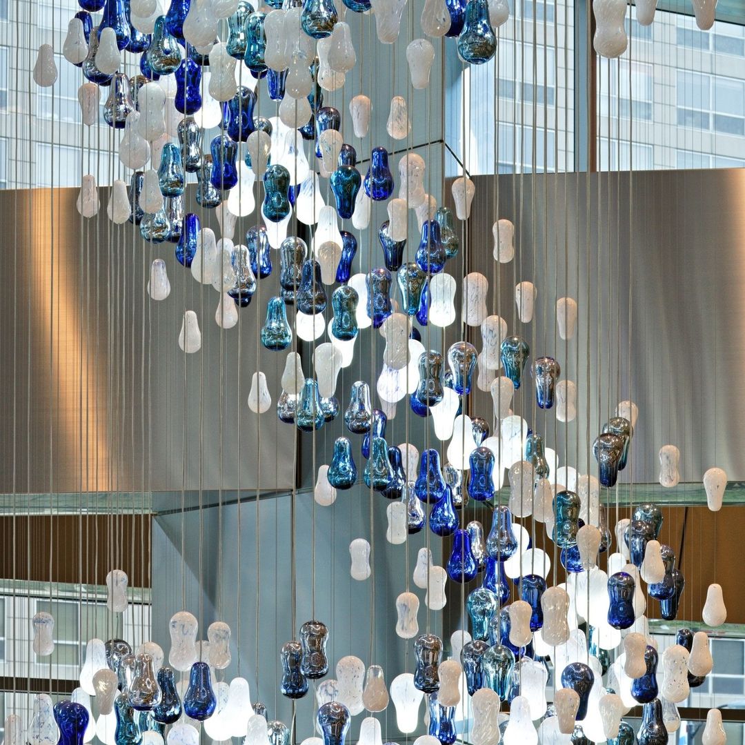 Small Blue Gourd Project Installation
