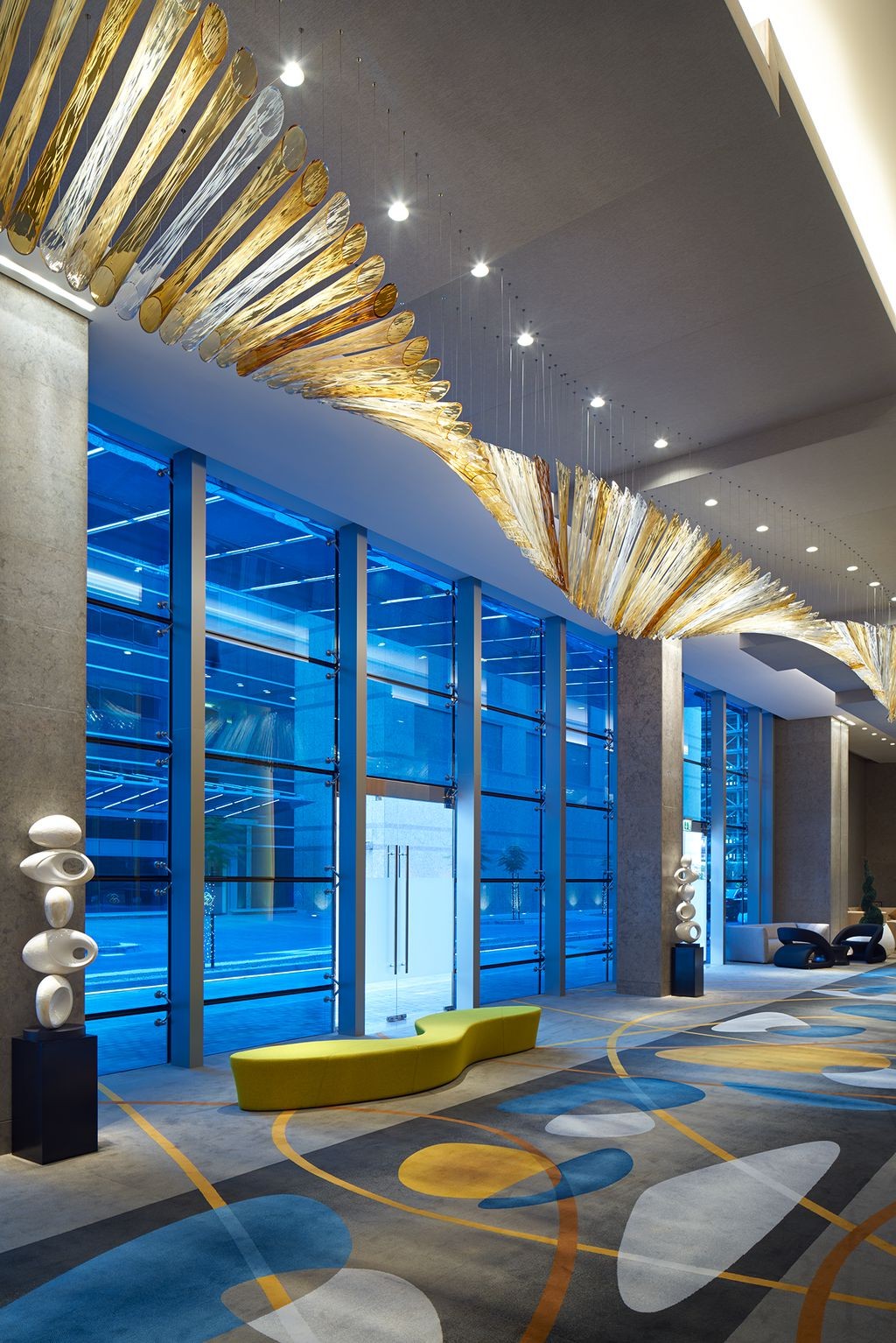 Fluted Helix Project Installation