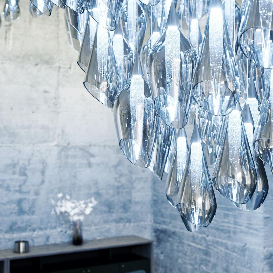 Open Glass Droplet Project Installation