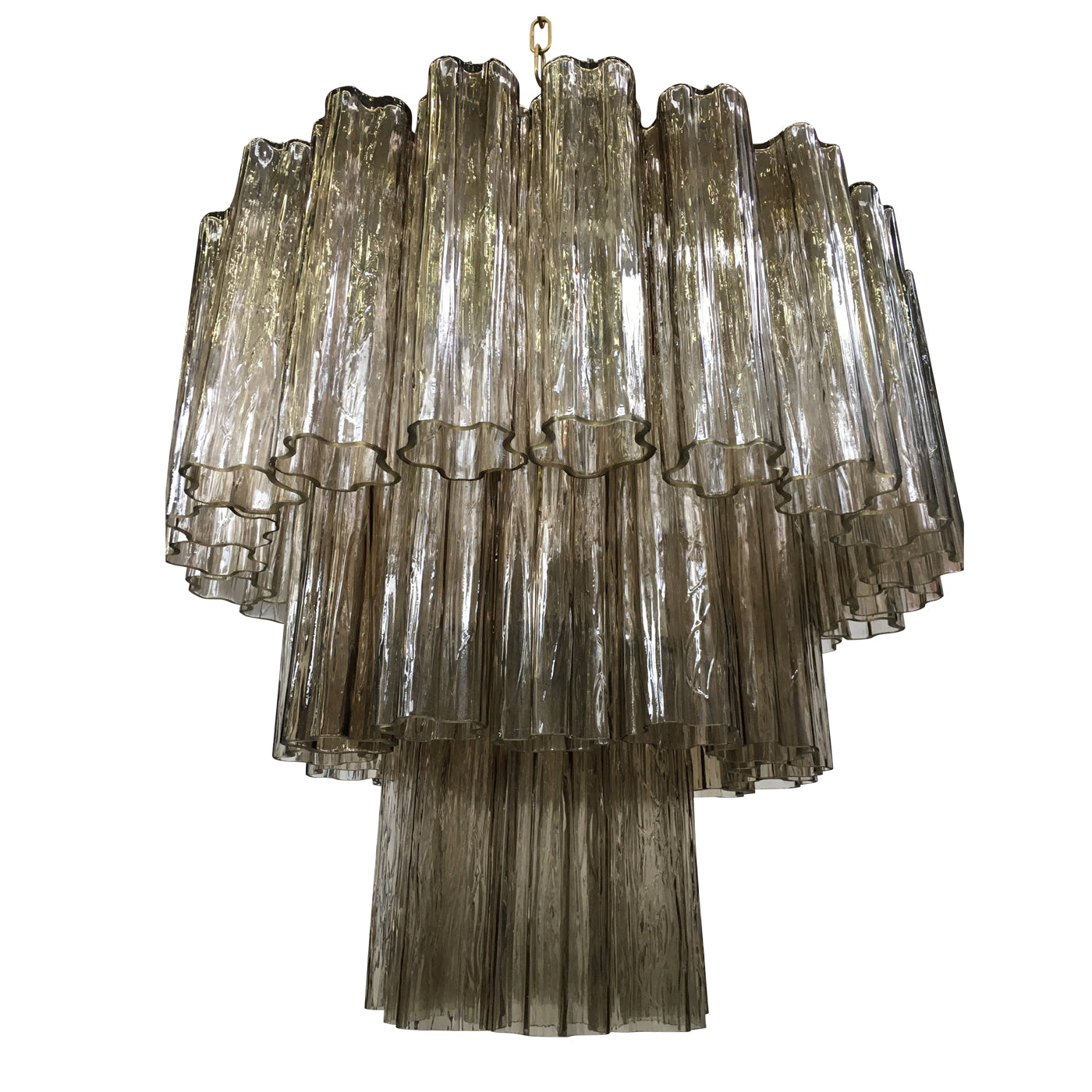 VORELLI Mirabella Tronchi Murano Glass Circular Chandelier - Tronchi Murano Glass image 2