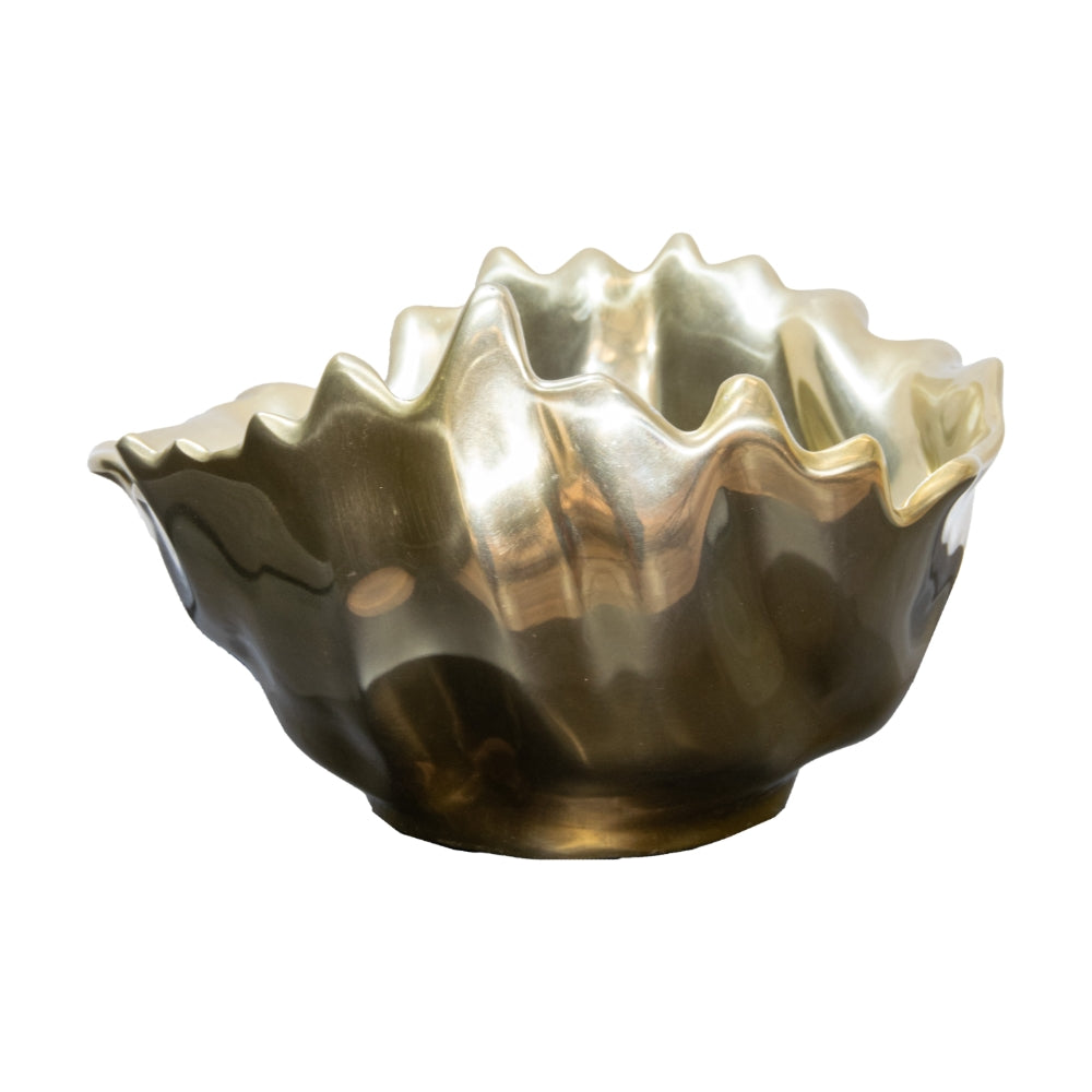 Calvino Gold Bowl Decor