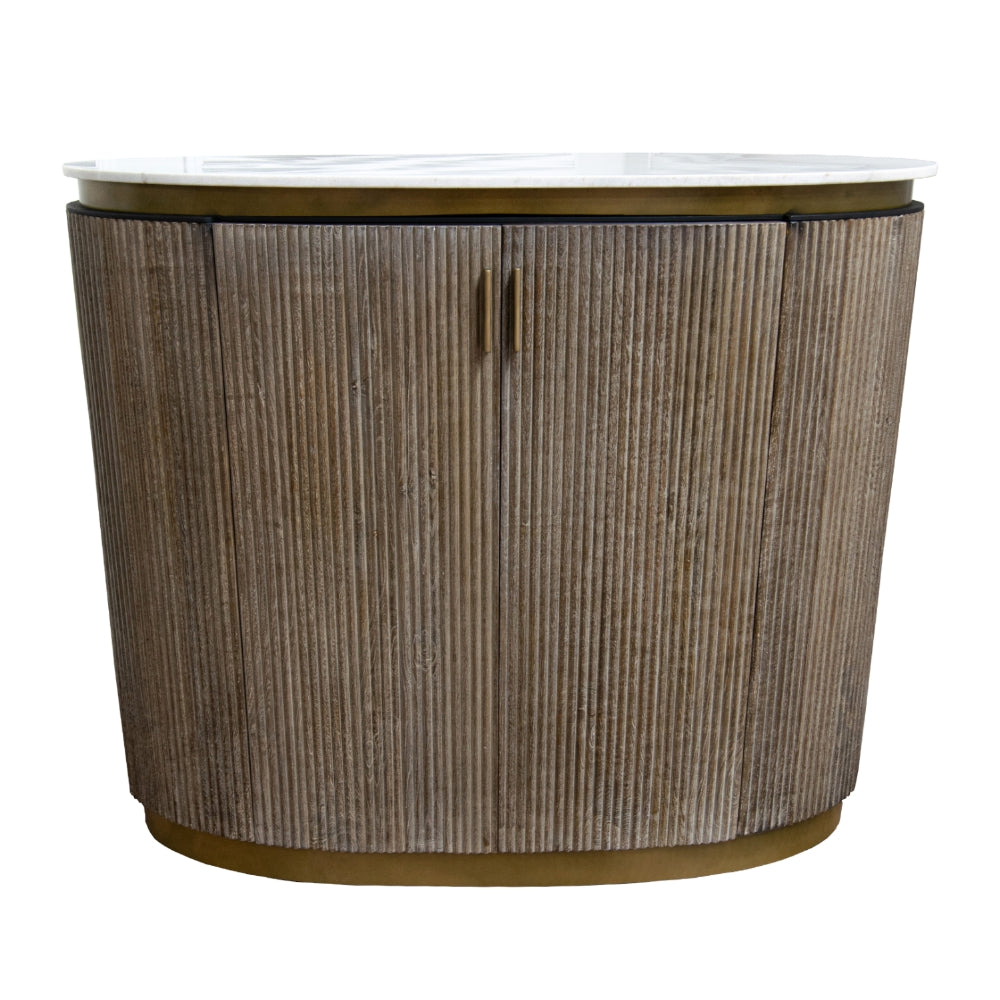 Aventino Oval Console Table