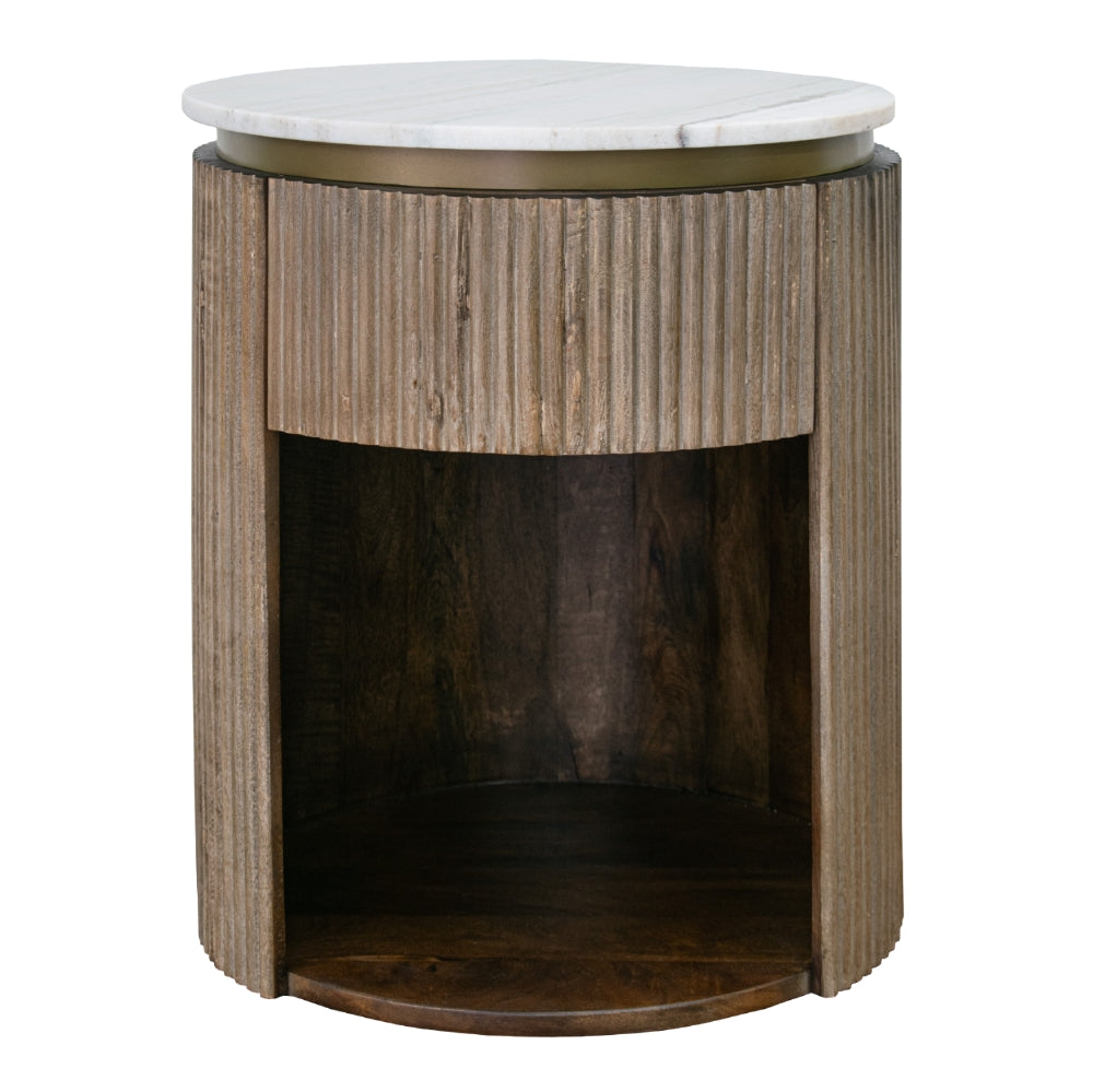 Aventino One Drawer Side Table