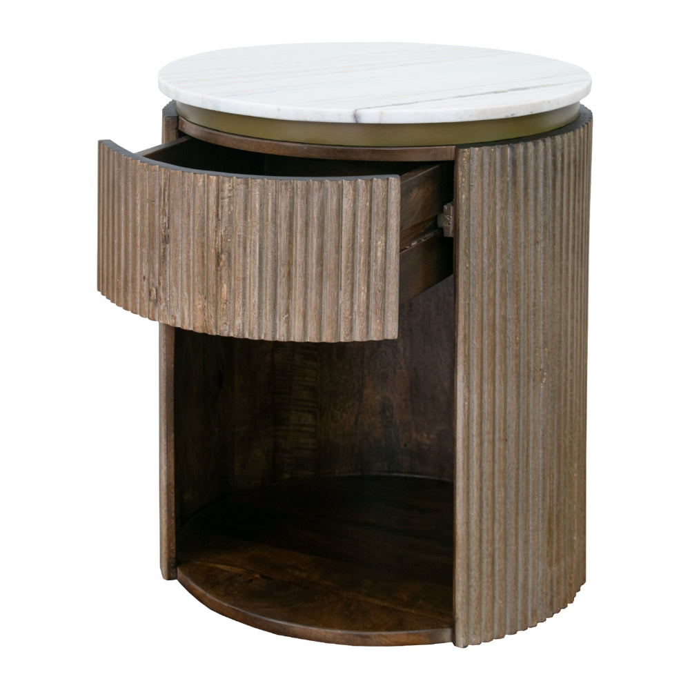 Aventino One Drawer Side Table