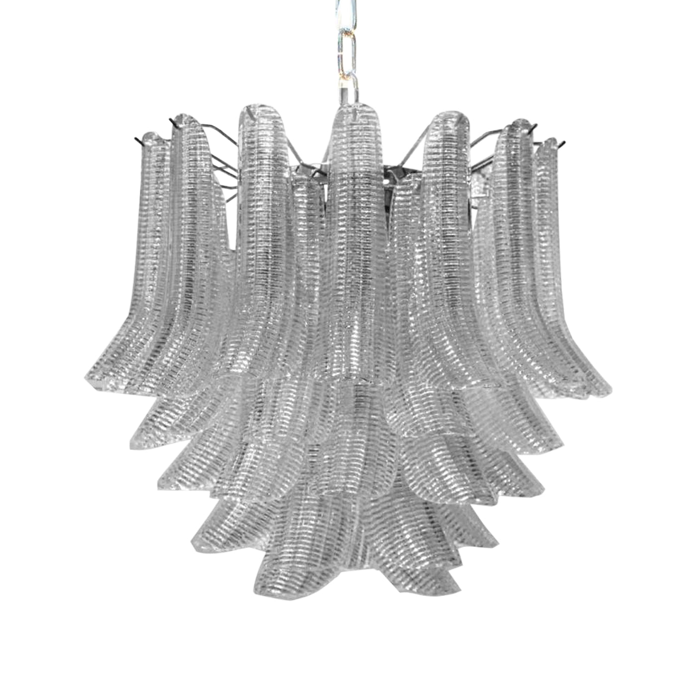 VORELLI Firenze Selle Murano Glass Circular Chandelier - Selle Murano Glass image 3