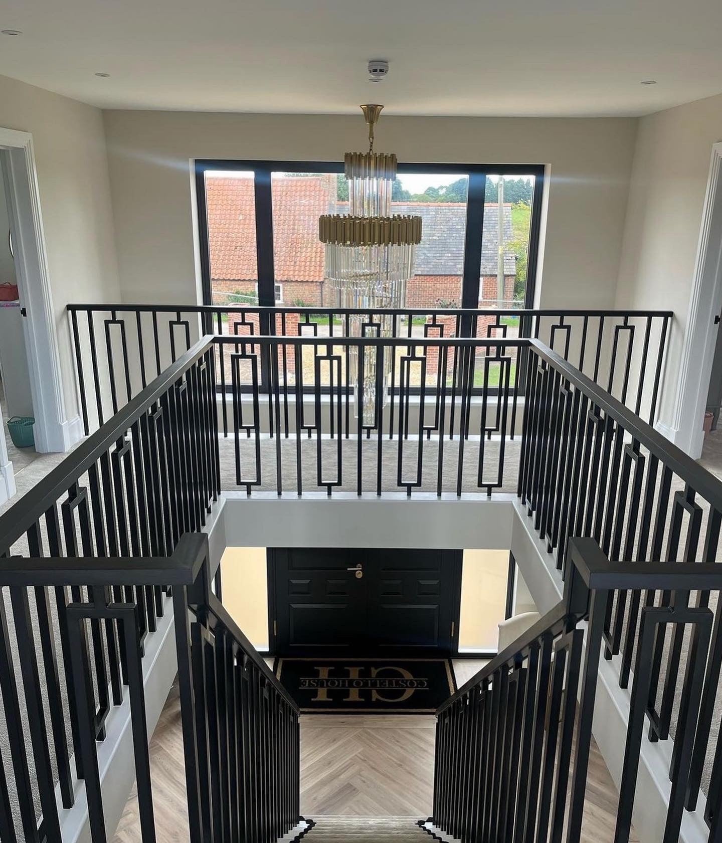 Boeotia Spiral Staircase Chandelier II