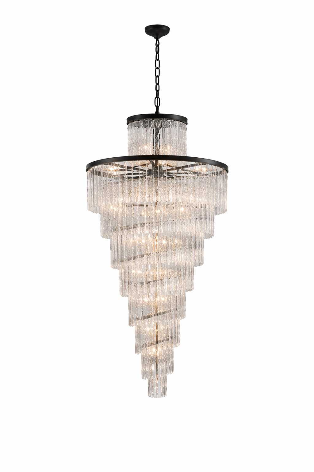 Dunleavy Spiral Staircase Chandelier