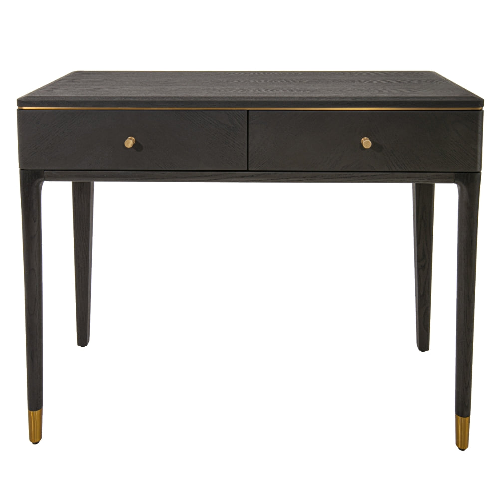 Vancevo Brass Grey Dressing Table