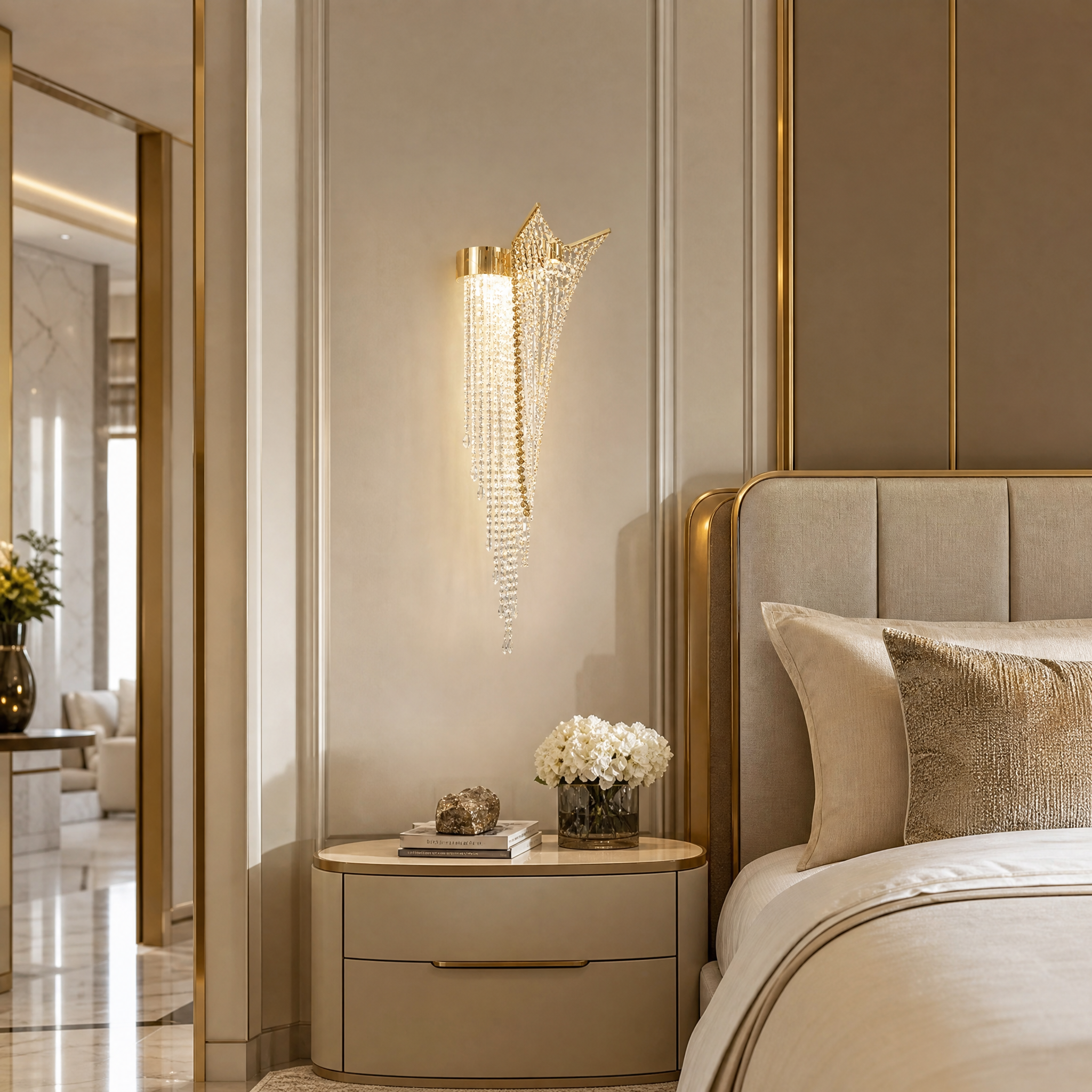 Atlantida Luxury Wall Light luxury residential lifestyle image by VORELLI