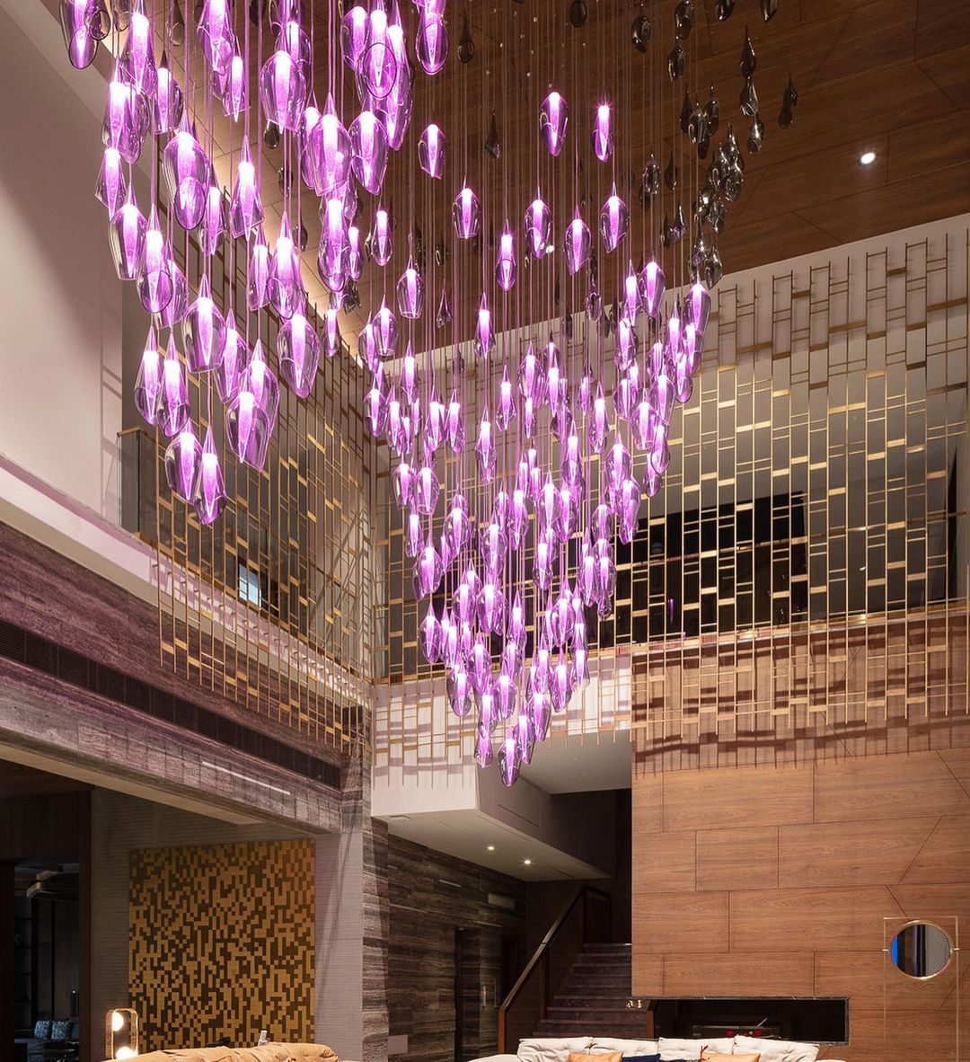 Open Glass Droplet Project Installation