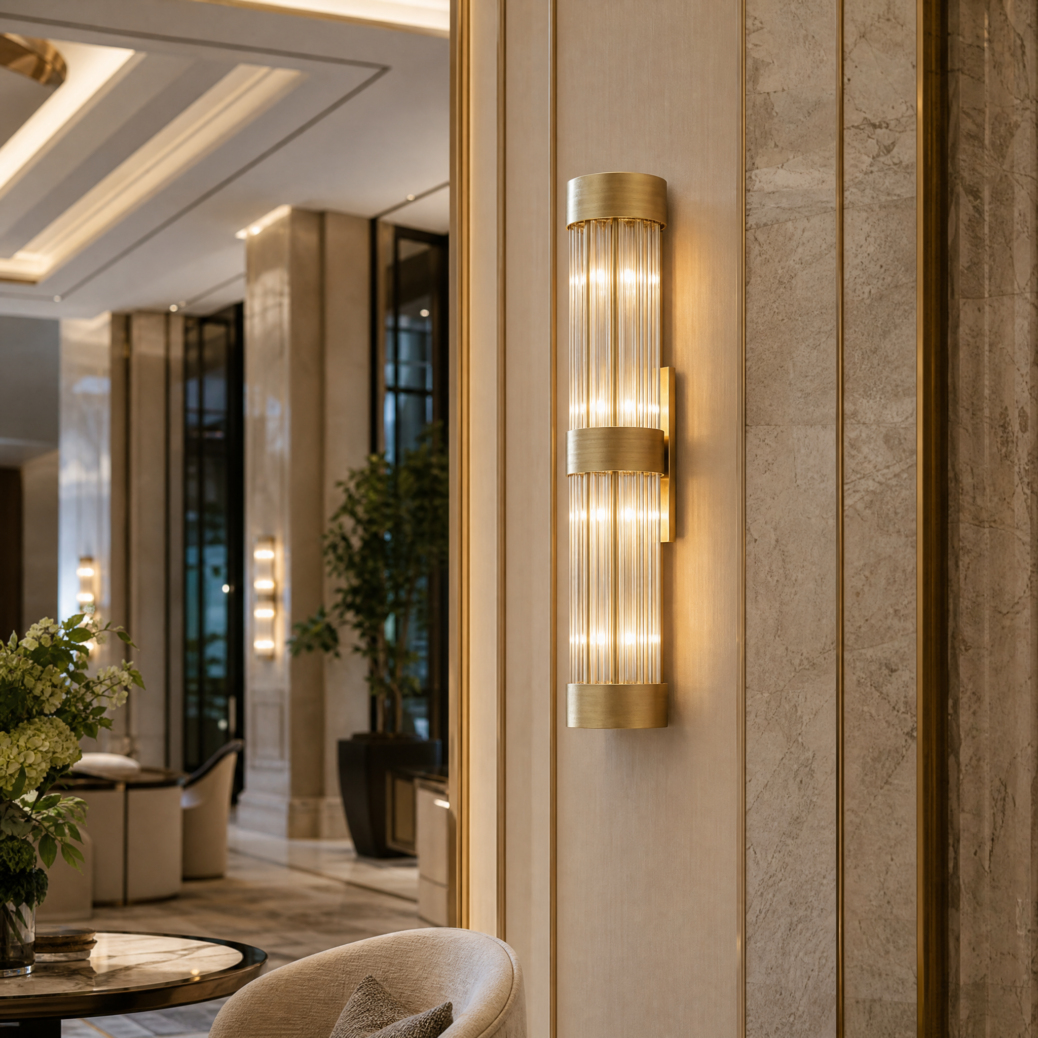 Halma Luxury Wall Light luxury hospitality lifestyle image by VORELLI