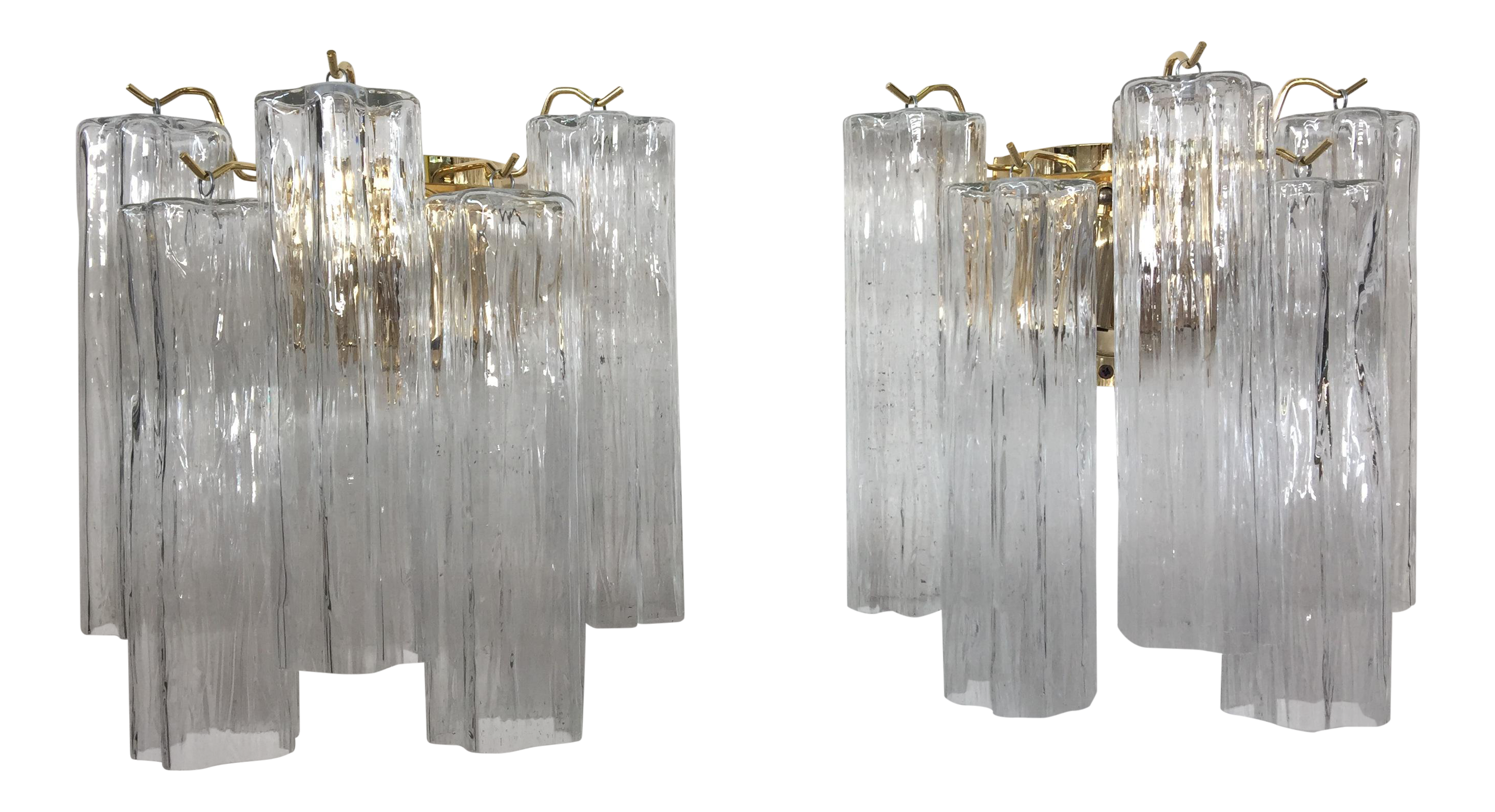 VORELLI Lucrezia Tronchi Murano Glass Wall Light - Tronchi Murano Glass image 3
