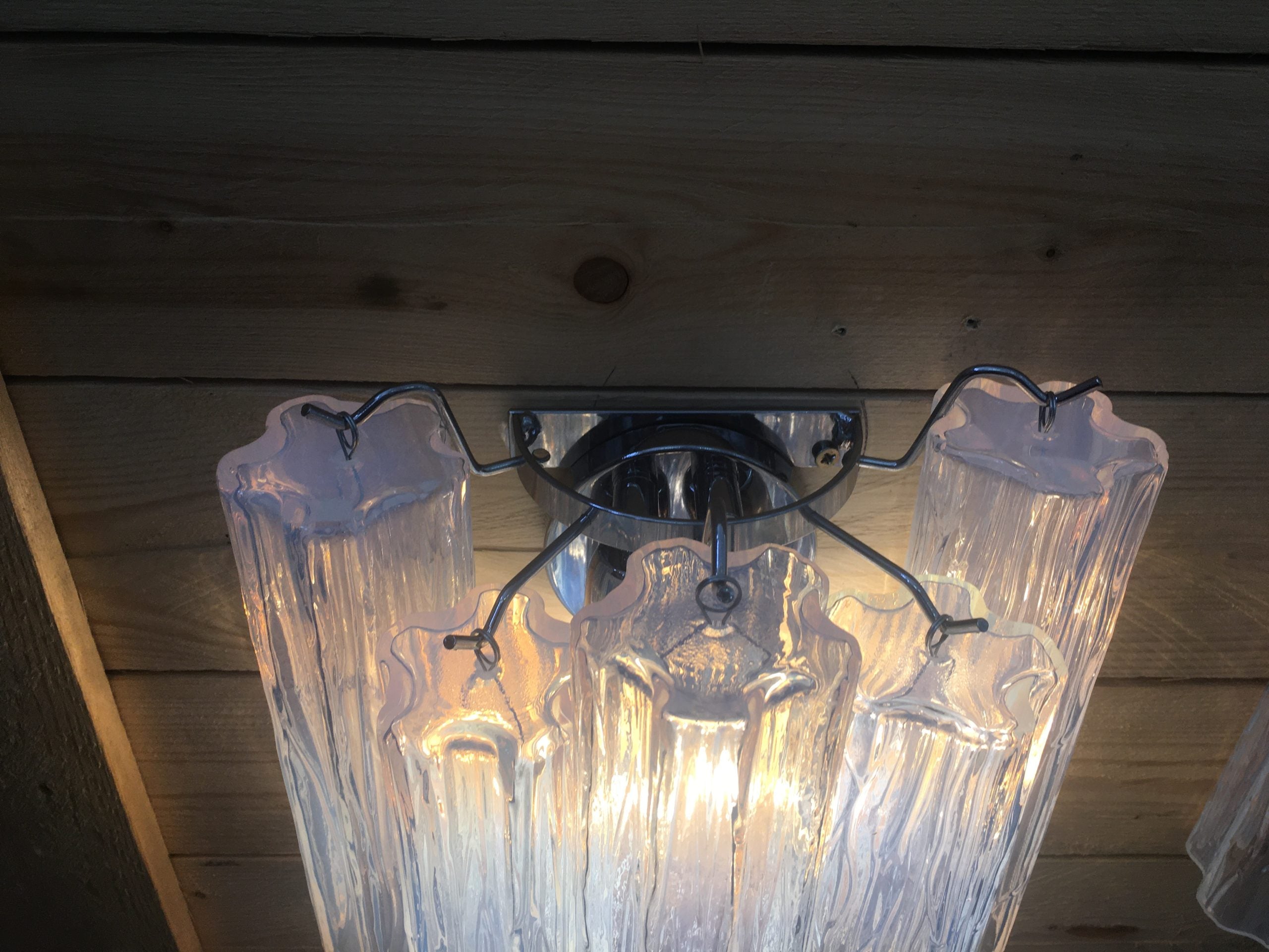 VORELLI Serenella Tronchi Murano Glass Wall Light - Tronchi Murano Glass image 5
