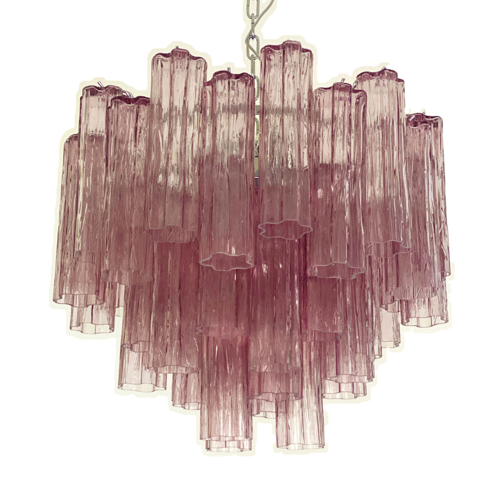 VORELLI Adriatica Tronchi Murano Glass Circular Chandelier - Tronchi Murano Glass image 1