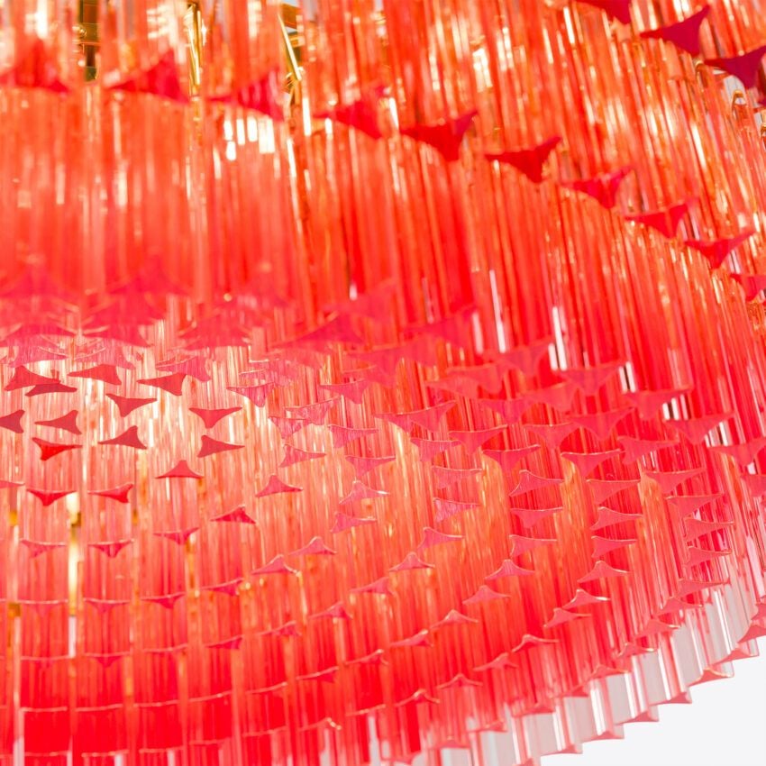 Large Amarino Drum Chandelier – Four Colours Available