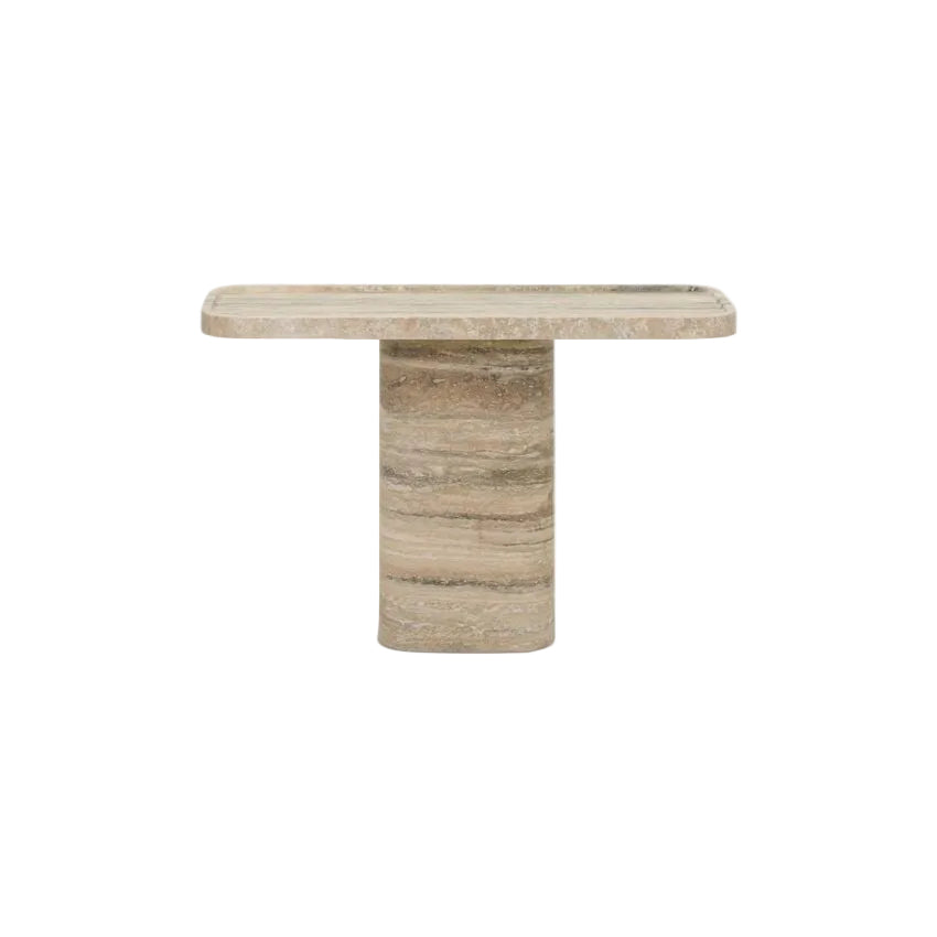 Argentino Travertine Console Table