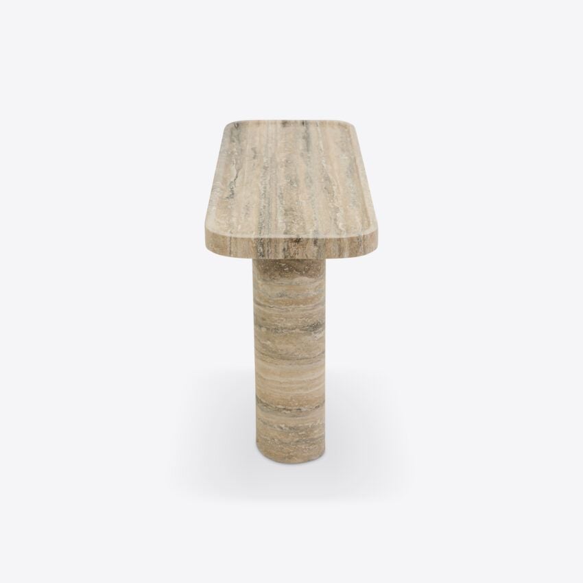 Argentino Travertine Console Table