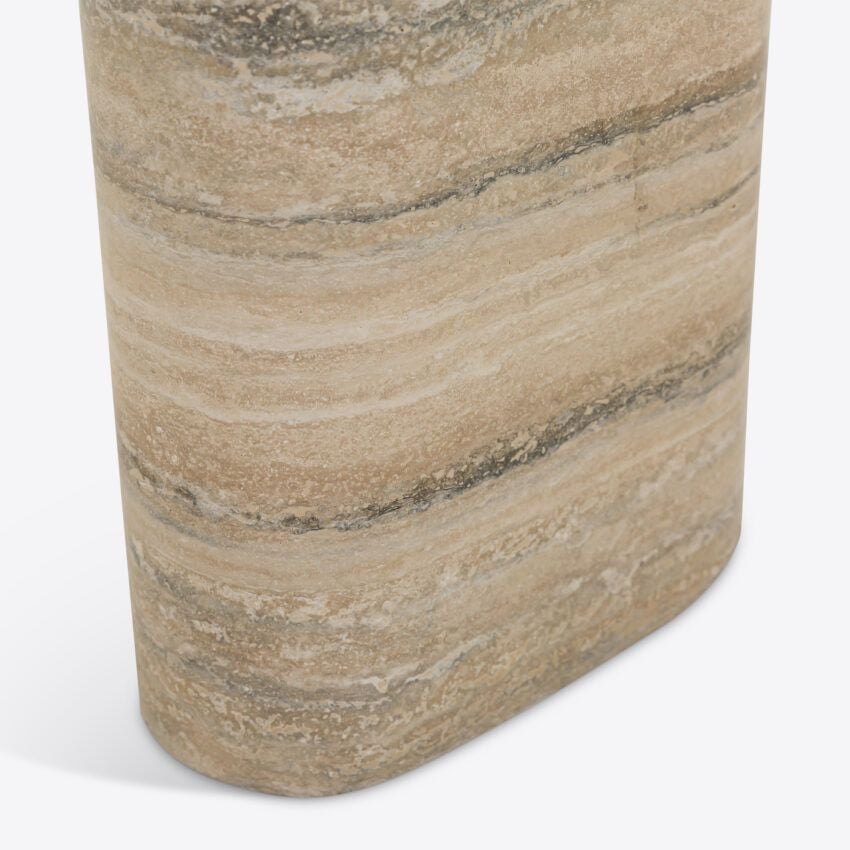 Argentino Travertine Console Table