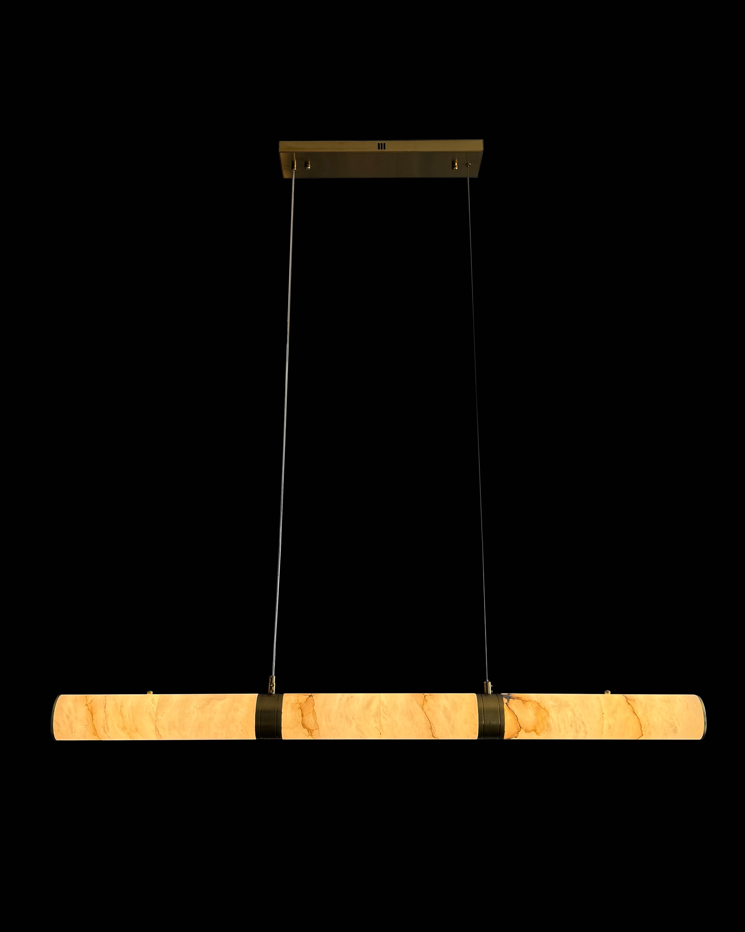 Avora Marble Rectangular Chandelier