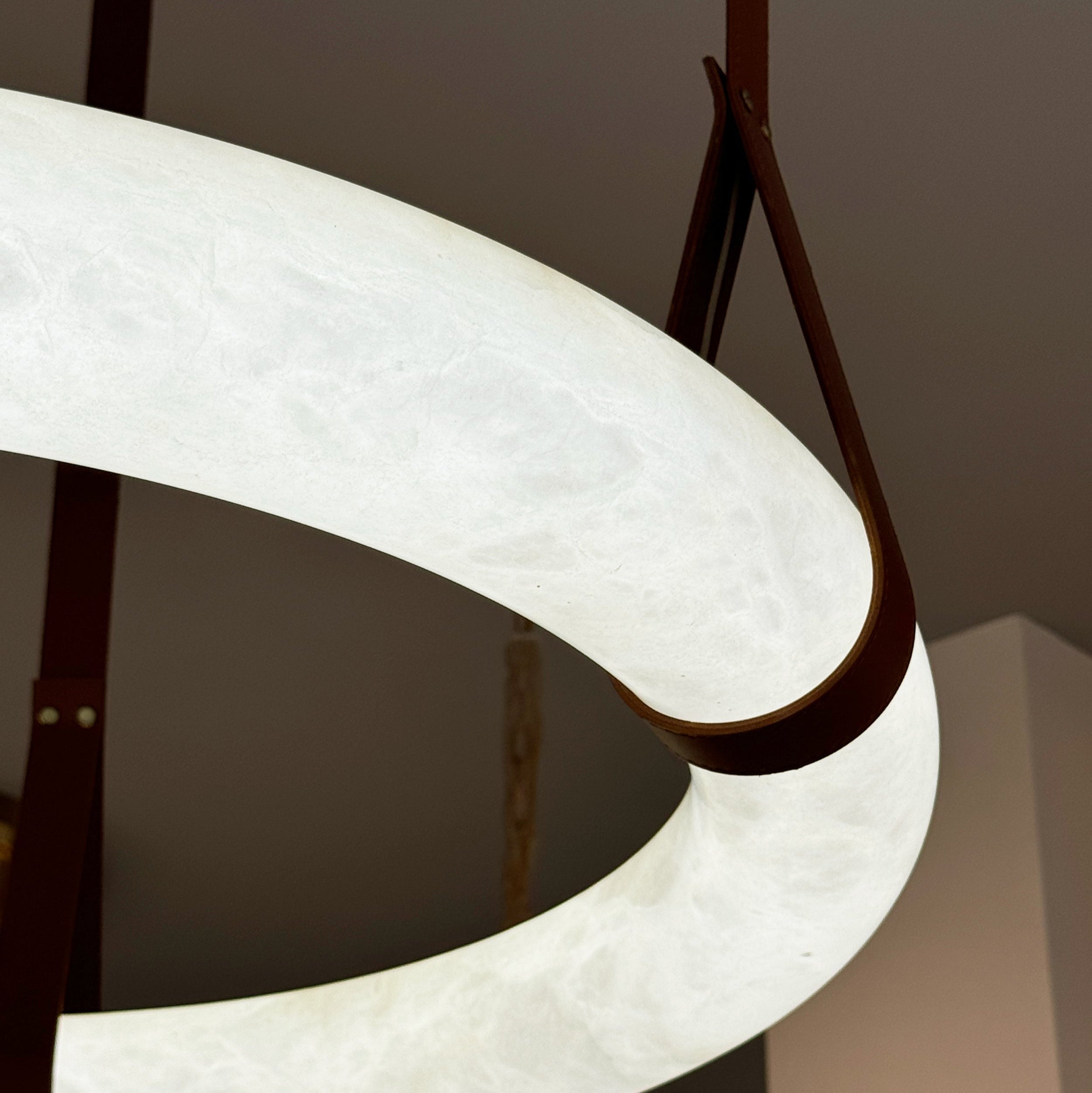 Botticino Marble Ceiling Light