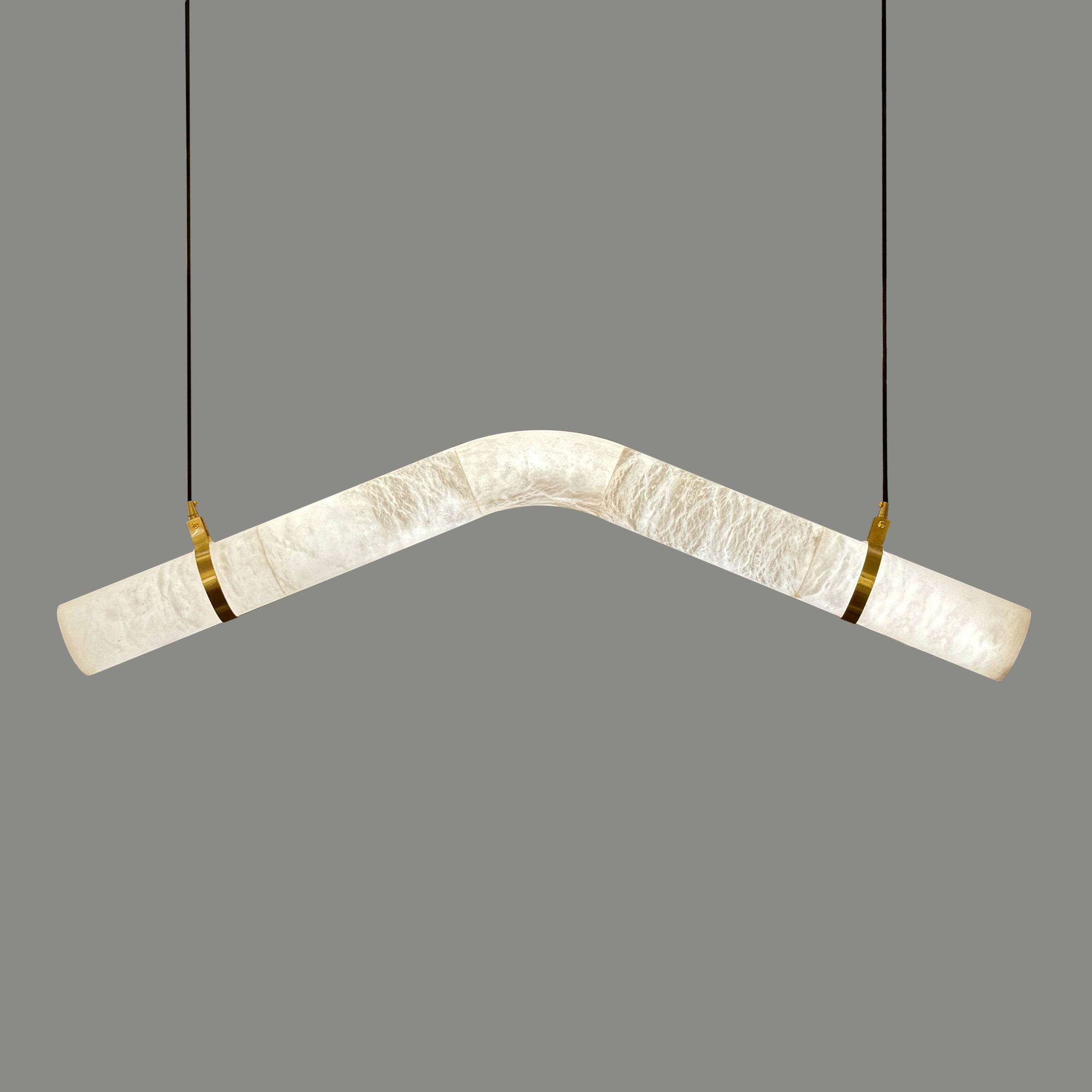 Caesar Marble Rectangular Chandelier