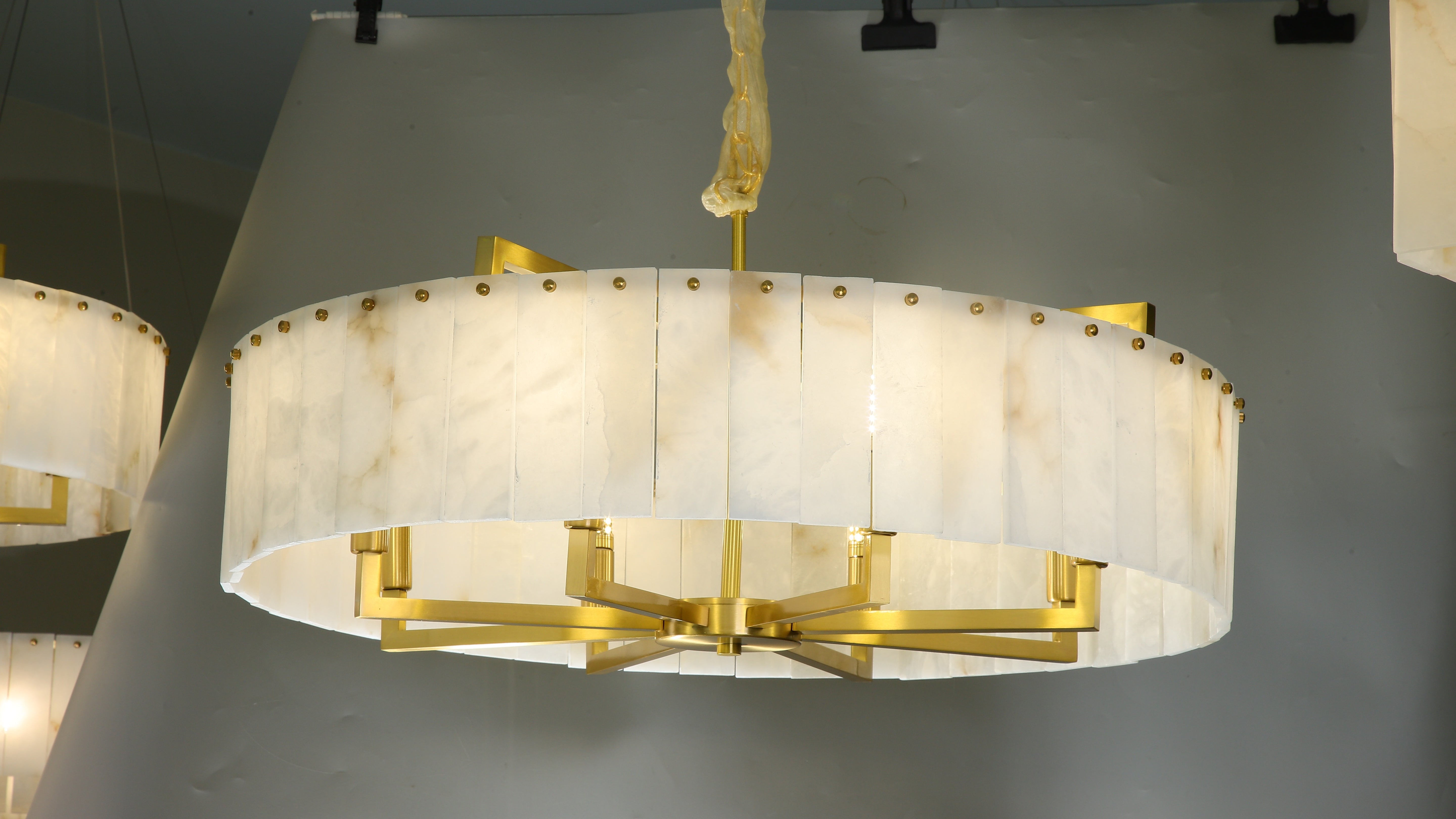 Classico Marble Circular Chandelier