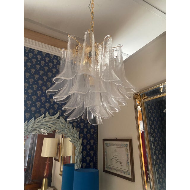VORELLI Ancona Selle Murano Glass Circular Chandelier - Selle Murano Glass image 3
