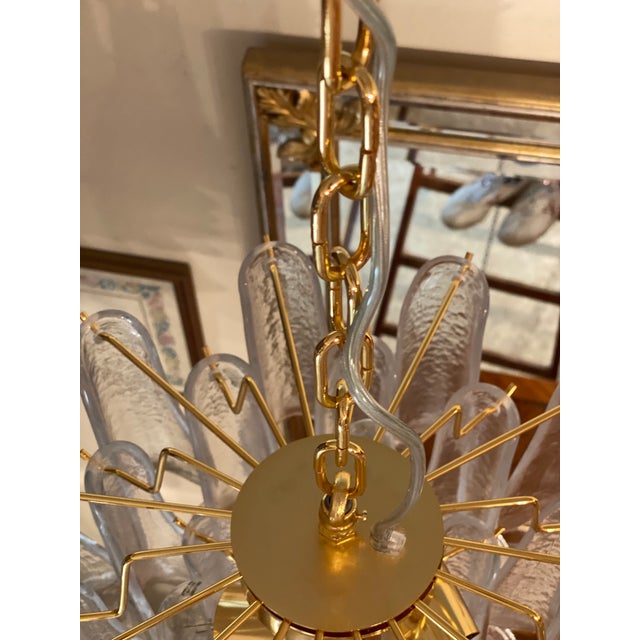 VORELLI Ancona Selle Murano Glass Circular Chandelier - Selle Murano Glass image 7