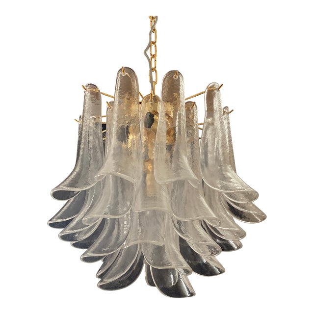 VORELLI Ancona Selle Murano Glass Circular Chandelier - Selle Murano Glass image 1