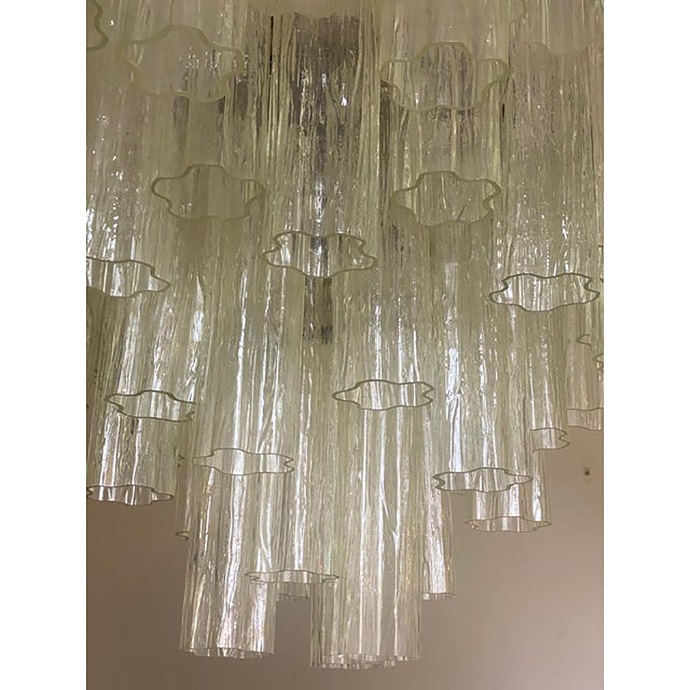 VORELLI Isabella Tronchi Murano Glass Staircase Chandelier - Tronchi Murano Glass image 4