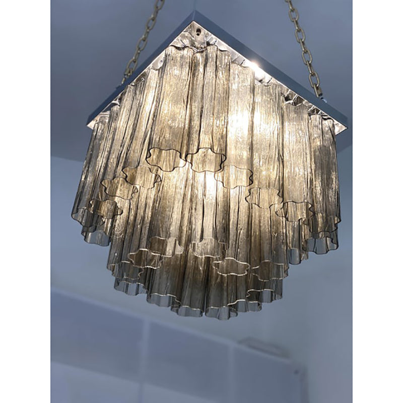 VORELLI Calista Tronchi Murano Glass Ceiling Light - Tronchi Murano Glass image 3