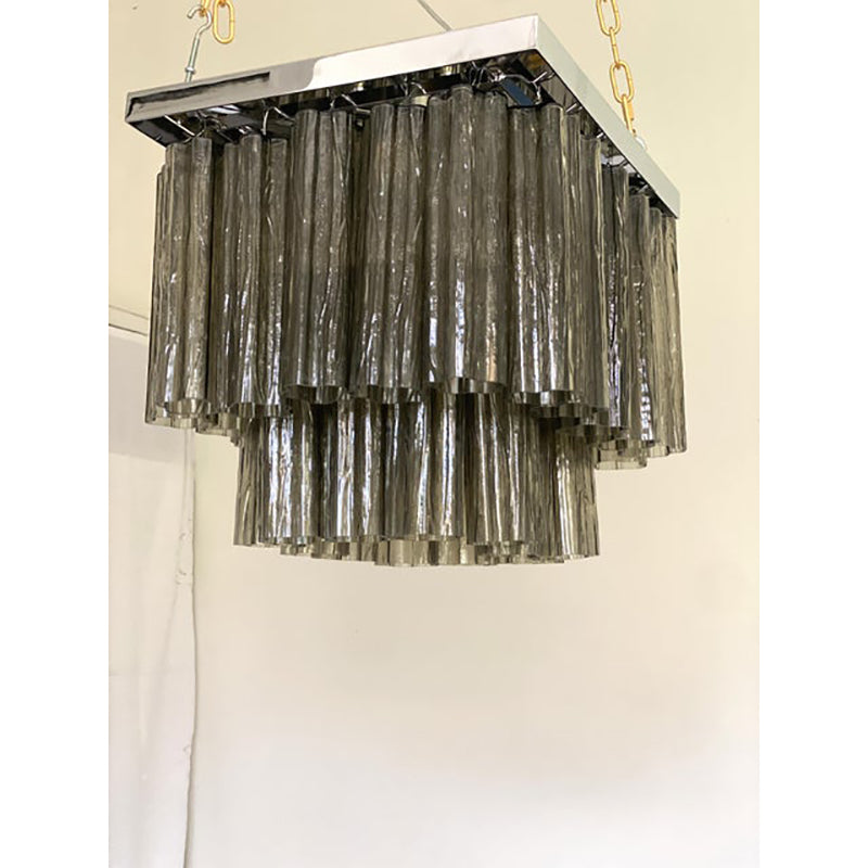 VORELLI Calista Tronchi Murano Glass Ceiling Light - Tronchi Murano Glass image 5