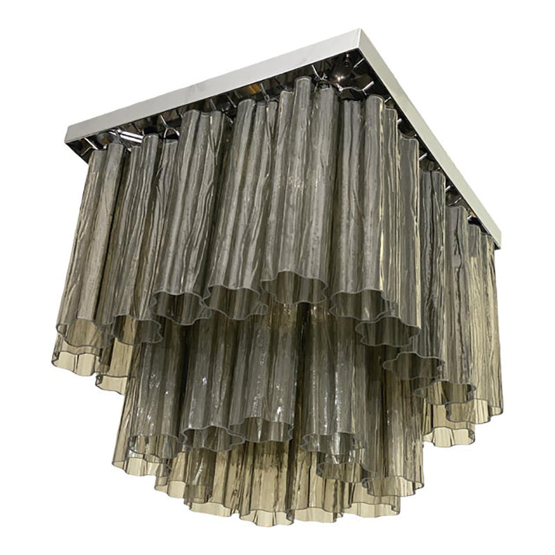 VORELLI Calista Tronchi Murano Glass Ceiling Light - Tronchi Murano Glass image 1