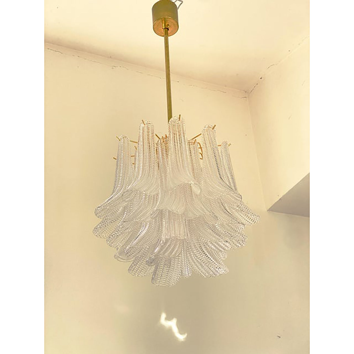 VORELLI Asolo Selle Murano Glass Circular Chandelier - Selle Murano Glass image 6