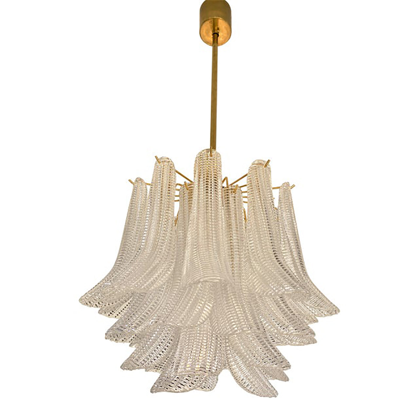 VORELLI Asolo Selle Murano Glass Circular Chandelier - Selle Murano Glass image 2