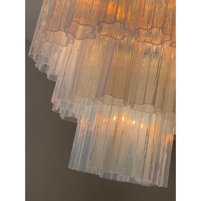 VORELLI Vittoria Tronchi Murano Glass Circular Chandelier - Tronchi Murano Glass image 4