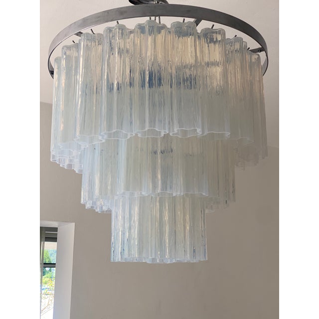 VORELLI Vittoria Tronchi Murano Glass Circular Chandelier - Tronchi Murano Glass image 6