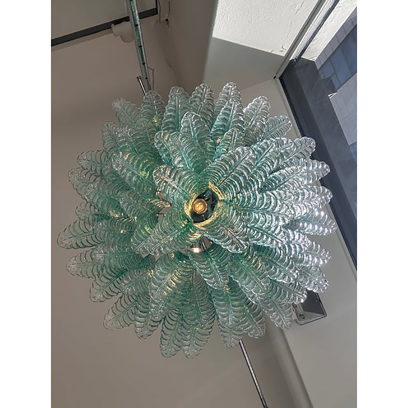 VORELLI Novara Felci Murano Glass Staircase Chandelier - Felci Murano Glass image 5