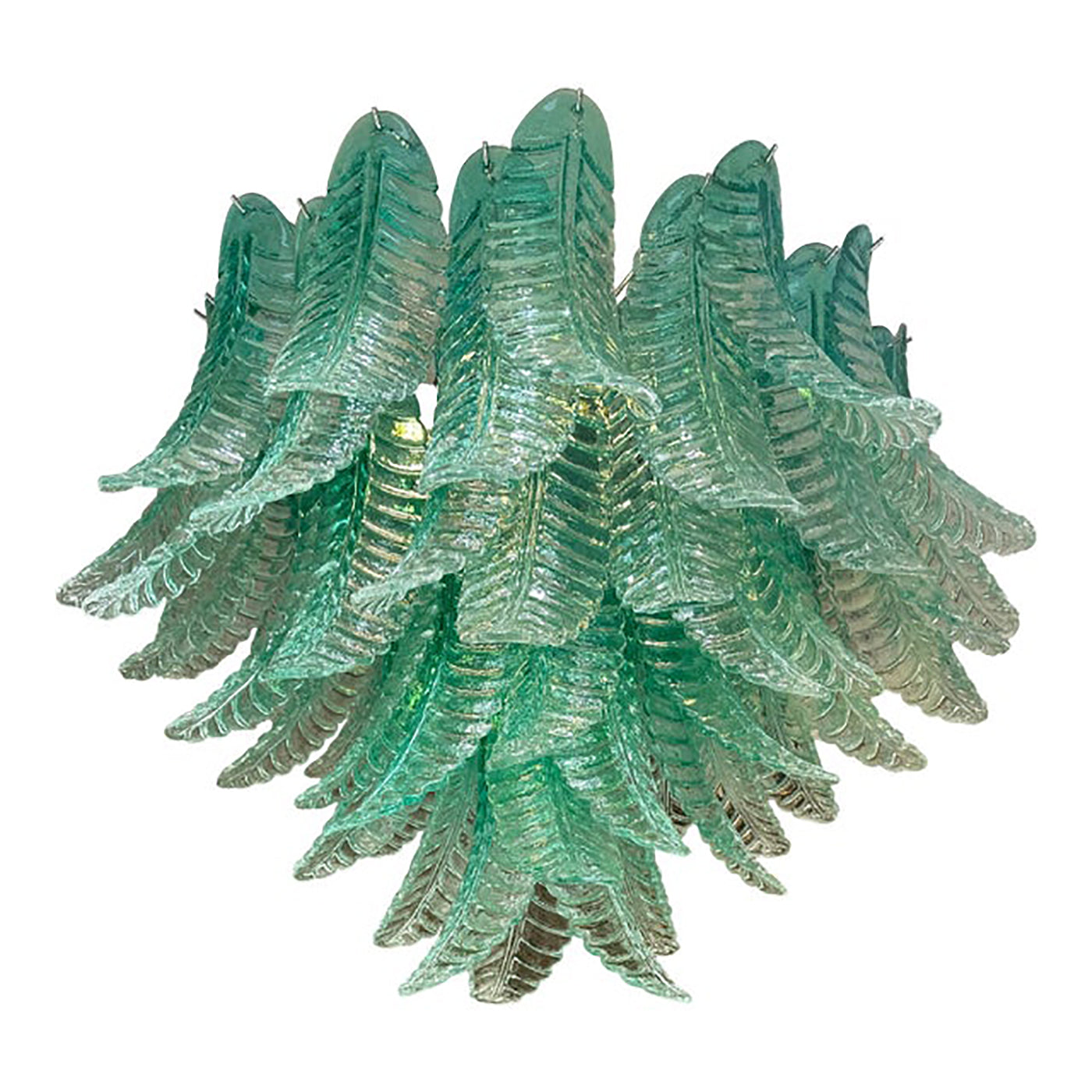 VORELLI Novara Felci Murano Glass Staircase Chandelier - Felci Murano Glass image 2