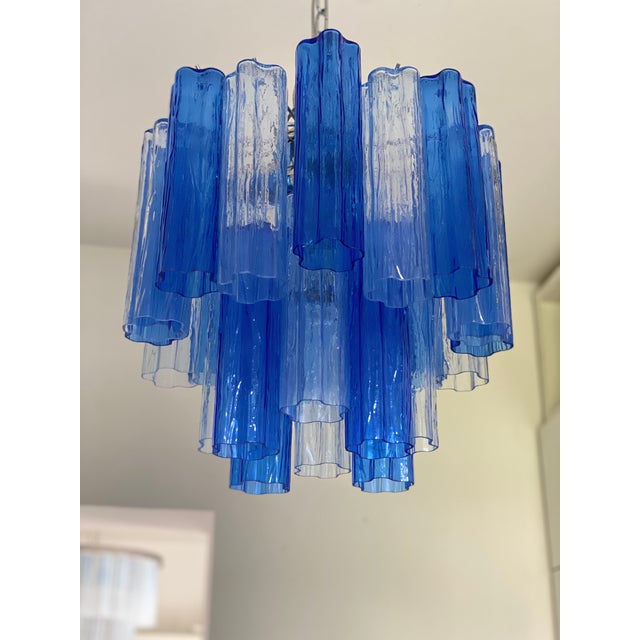 VORELLI Viviana Tronchi Murano Glass Circular Chandelier - Tronchi Murano Glass image 6
