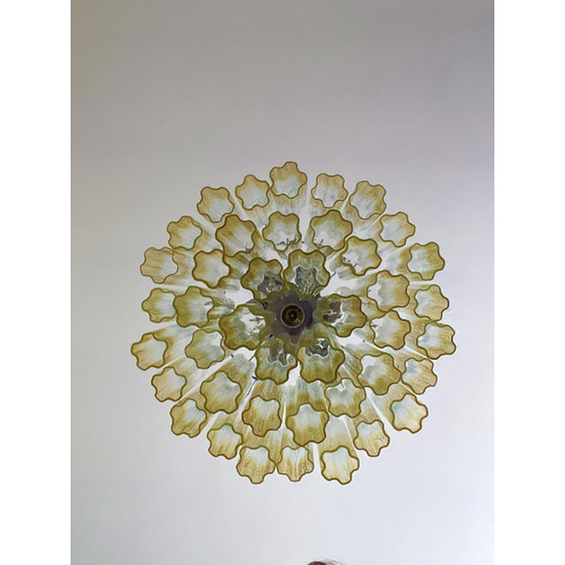 VORELLI Portofino Tronchi Murano Glass Circular Chandelier - Tronchi Murano Glass image 5