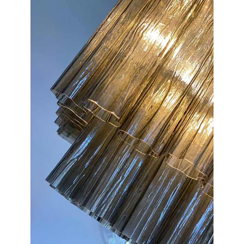 VORELLI Briella Tronchi Murano Glass Ceiling Light - Tronchi Murano Glass image 4