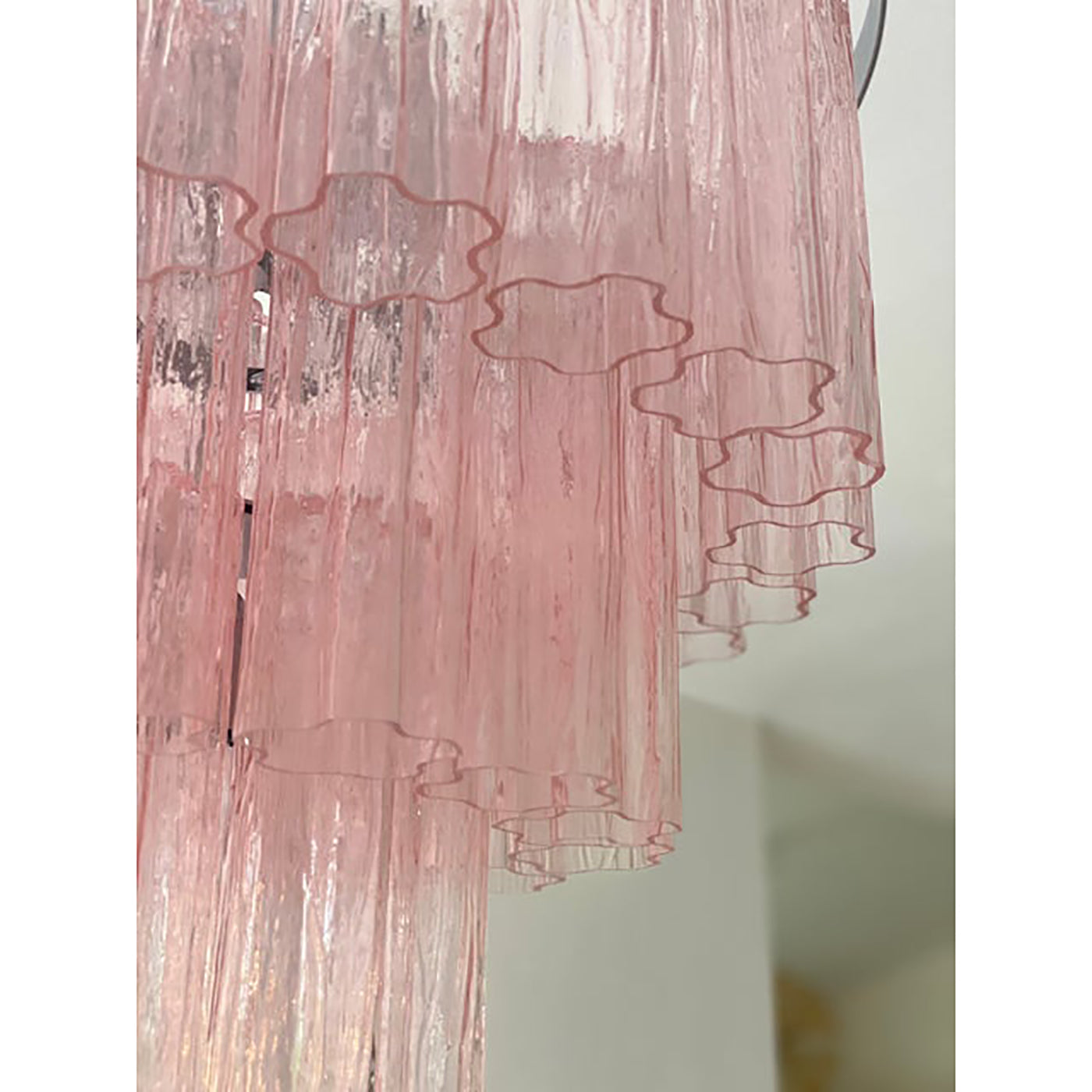 VORELLI Chiara Tronchi Murano Glass Circular Chandelier - Tronchi Murano Glass image 4