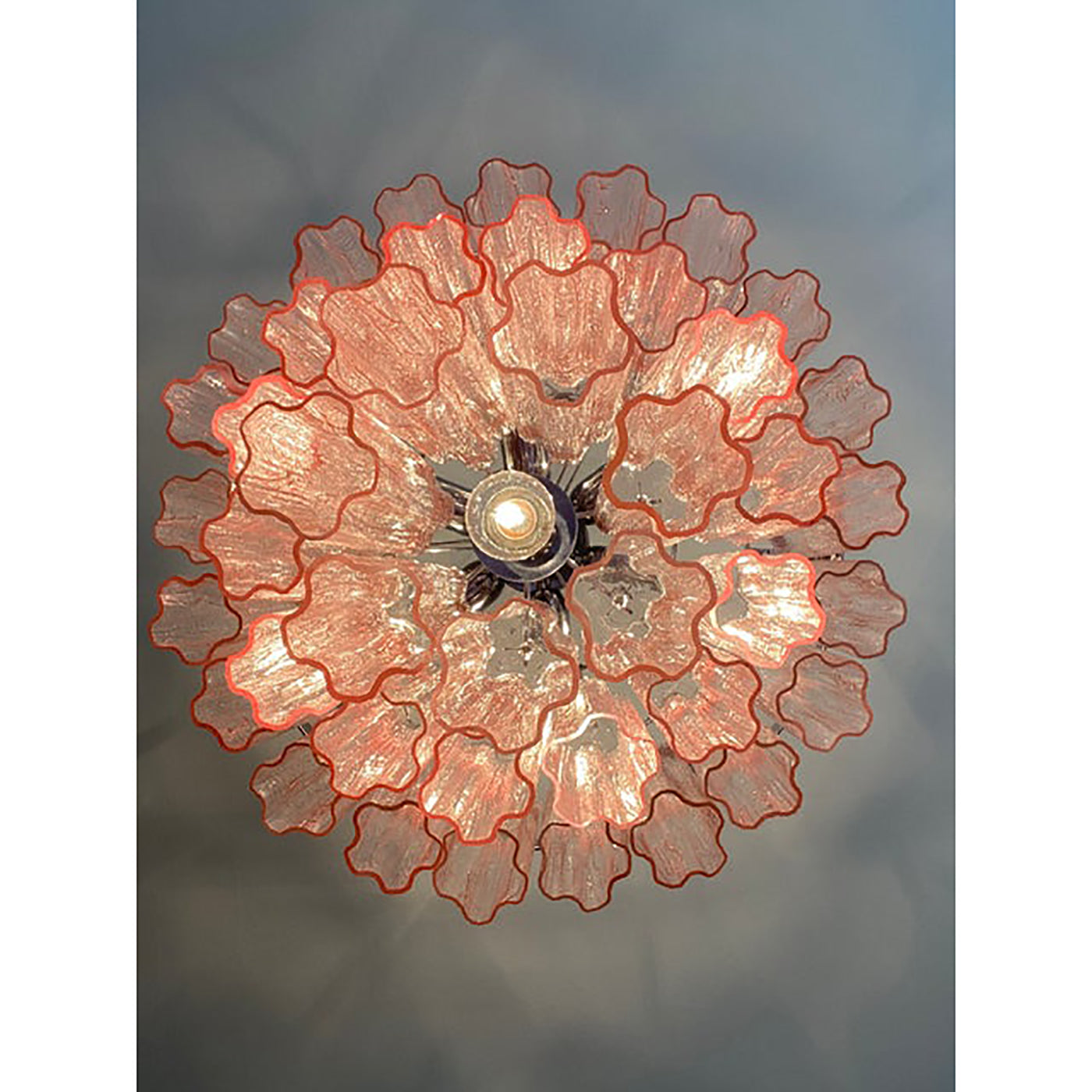 VORELLI Chiara Tronchi Murano Glass Circular Chandelier - Tronchi Murano Glass image 5