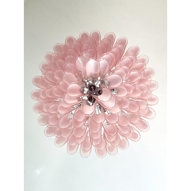 VORELLI Bergamo Selle Murano Glass Staircase Chandelier - Selle Murano Glass image 7