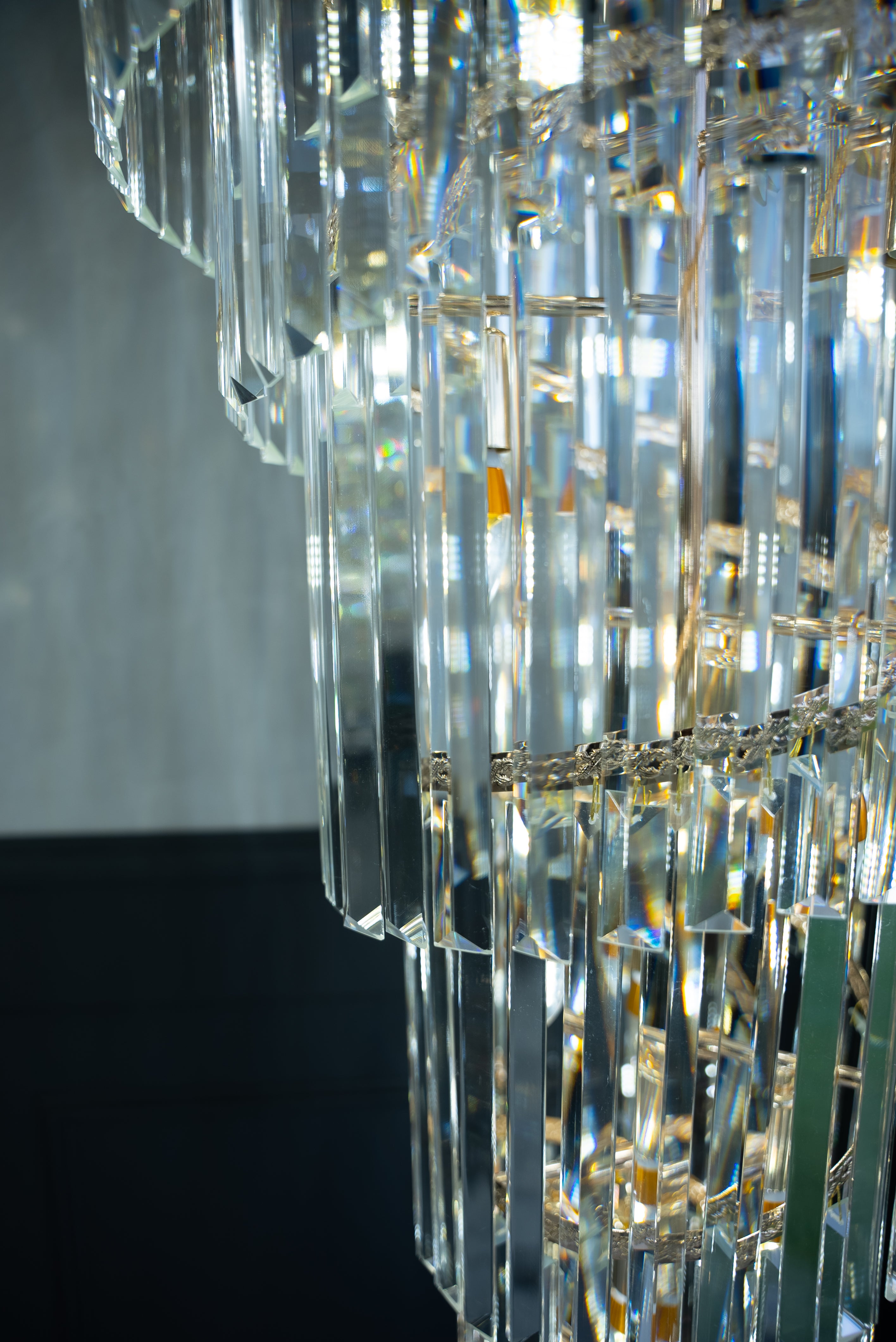 Lustre pour escalier en colimaçon Milltimber